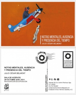 Notas Mentales, Ausencia y Presencia del Tiempo en Fundación Arturo Herrera Cabañas Pachuca, Hidalgo