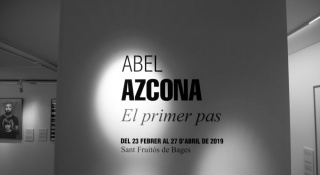 Entrada de la exposición de Abel Azcona
