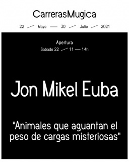 Jon Mikel Euba. Animales que aguantan el peso de cargas misteriosas