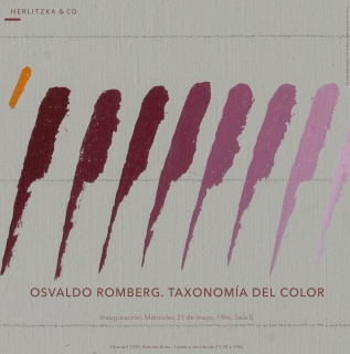 Osvaldo Romberg. Taxonomía del color.