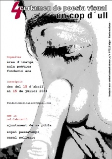 4º certamen internacional de poesía visual «Un cop d’ull» 2024