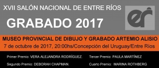 XVIII SALÓN NACIONAL DE ENTRE RÍOS 2017 - MUSEO ARTEMIO ALISIO - DIBUJO