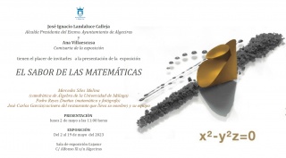 El sabor de las Matemáticas - Invitación