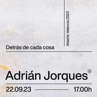 Adrián Jorques - Detrás de cada cosa