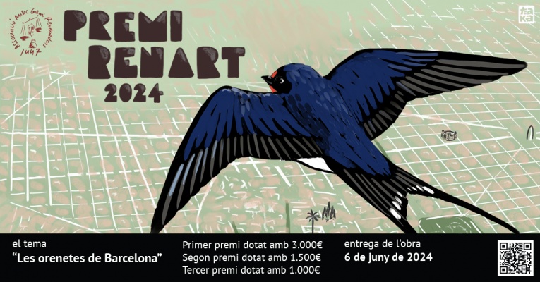 Cartell Premi Renart 2024, de Takayuki Maejima