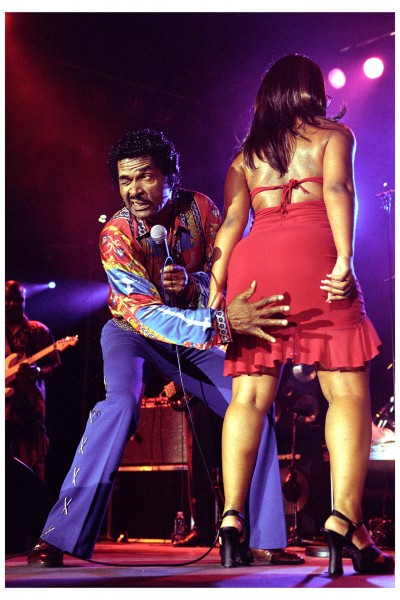 Bobby Rush, Festival Cognac, Francia 2002 © Jordi Vidal