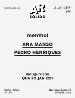 Ana Manso - Pedro Henriques