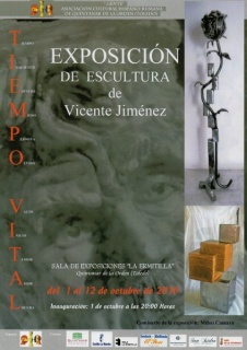 Exposición de escultura de Vicente Jimenez