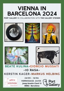 Poster VIENNA IN BARCELONA 2024 exhibition