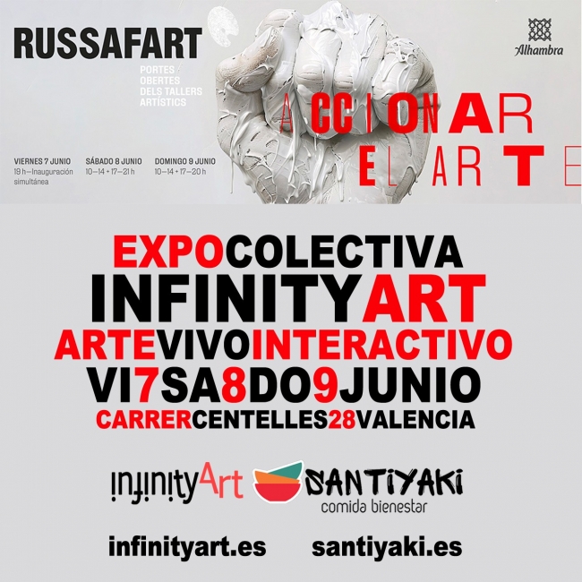 Cartel Expo Infinity Art Russafart 2024