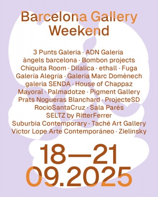 Barcelona Gallery Weekend 2025