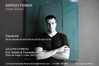 Sergio Femar. Obras Nuevas