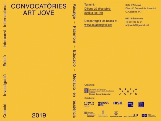 Convocatòries Art Jove 2019