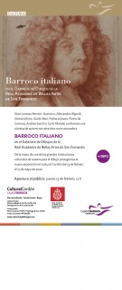 Barroco italiano en el Gabinete de Dibujos de la Real Academia de Bellas Artes de San Fernando