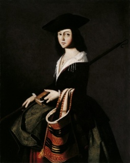 Francisco de Zurbarán Santa Marina, c. 1640-1650 Óleo sobre lienzo, 111 x 88 cm © Colección Carmen Thyssen-Bornemisza