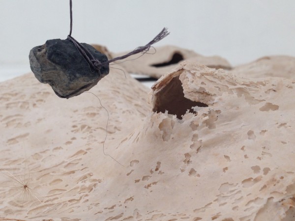 Rosario López, Repliegues De La Memoria / Unfolding Memories, Serie Ulurú, 2015. Foto: Cortesía de la artista