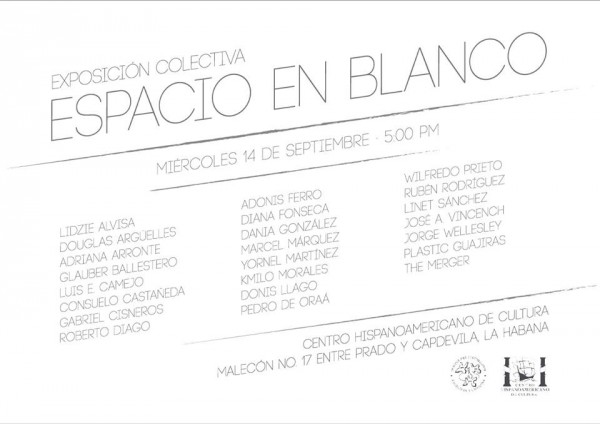 Espacio en blanco