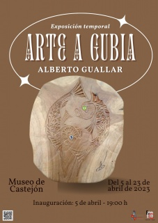 Cartel exposición Arte a Gubia