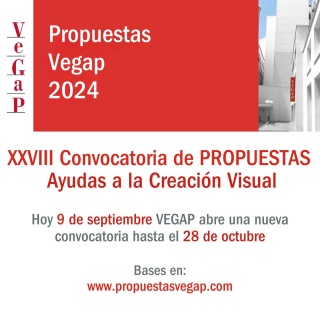 Propuestas Vegap 2024. XXVIII Convocatoria de Ayudas a la Creación Visual