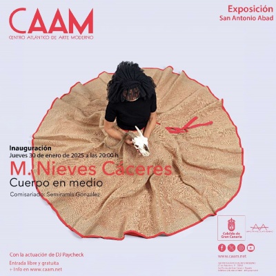 M. Nieves Cáceres. Cuerpo en medio