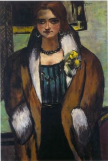Max Beckmann, Retrato de Naila, 1934