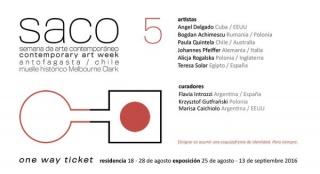V Semana de Arte Contemporáneo de Antofagasta (SACO5)