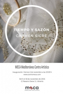 Invitación Exposición Carmen Sicre en MECA