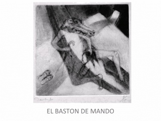 Francisco Toledo, Bastón de mando — Cortesía de la Galería Juan Martín