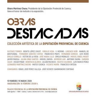 Obras destacadas. Colección artística de la Diputación Provincial de Cuenca