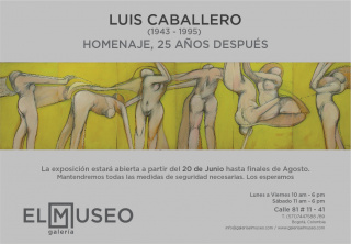 Luis Caballero, Sin título, 1969, Mixta sobre madera, 119 x 480 cm.