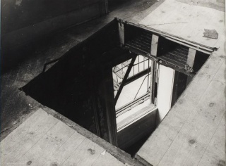 Gordon Matta-Clark, Bronx Floors, 1973. Gelatin silver prints, Print: 11 x 13 7/8 inches, 27.9 x 35.2 cm