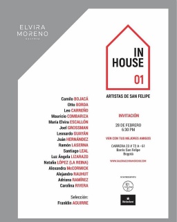 Cartel de la muestra In house 01