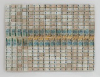 Jac Leirner, Fase-azul (Numbers), 1995