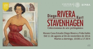 Diego Rivera y Kurt Stavenhagen, Coleccionistas de arte prehispánico