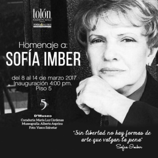 Homenaje a Sofía Imber