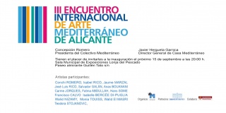 III Encuentro Internacional de Arte Mediterráneo de Alicante
