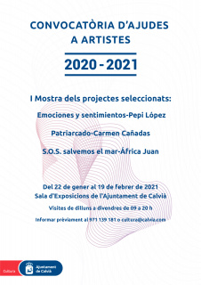 Convocatòria d'ajudes a artistes 2020-2021