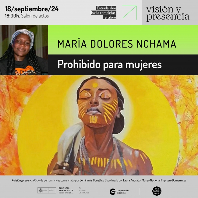 María Dolores Nchama. Prohibido para mujeres