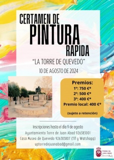 I Certamen de Pintura rápida 