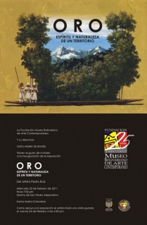 Oro. Espíritu y naturaleza de un territorio