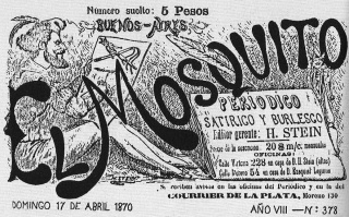 EL MOSQUITO Y DON QUIJOTE: PILARES GRÁFICOS DE LA ARGENTINA. Imagen cortesía Museo del Dibujo