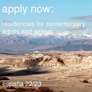 Cartel de "Joya: AiR - residences for international contemporary artists and writers"