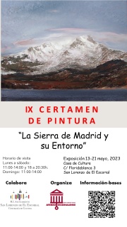 IX Certamen de Pintura «La Sierra de Madrid y su entorno»