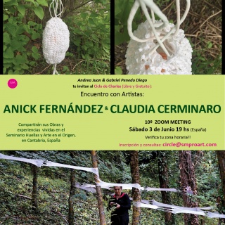 Encuentro con Artistas Anick Fernández y Claudia Cerminaro