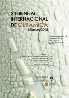 XII Bienal Internacional de Cerámica de Manises. 2015