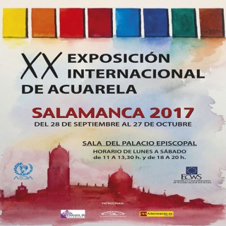 XX Exposición Internacional de Acuarela - Salamanca 2017