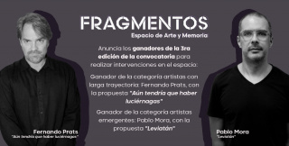 Convocatoria para intervenciones artísticas en 'Fragmentos, Espacio de Arte y Memoria'