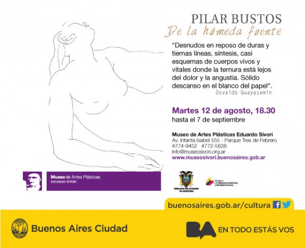 Pilar Bustos, De la húmeda fuente