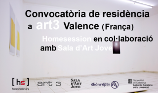 Convocatòria de residència artística a art3 Valence
