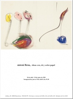 Antoni Llena, obras con, de y sobre papel